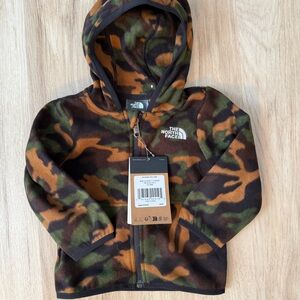 THE NORTH FACE INFANT ZIP UP HOODIE CAMO